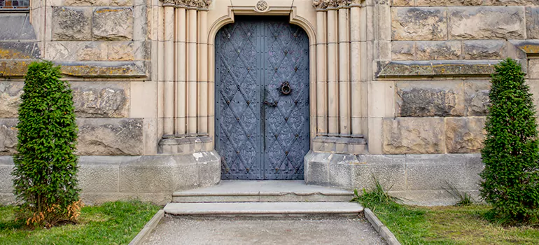 Traditional Double Front Doors in Punta Gorda, FL