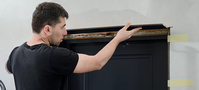 Wood Door Hole Repair in Punta Gorda, FL