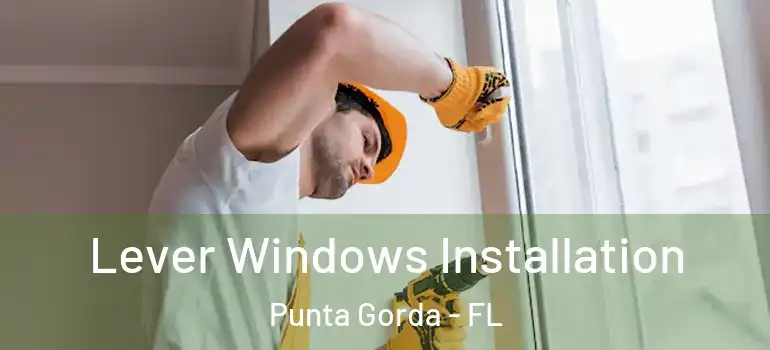  Lever Windows Installation Punta Gorda - FL