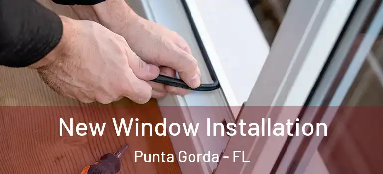  New Window Installation Punta Gorda - FL