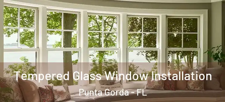  Tempered Glass Window Installation Punta Gorda - FL