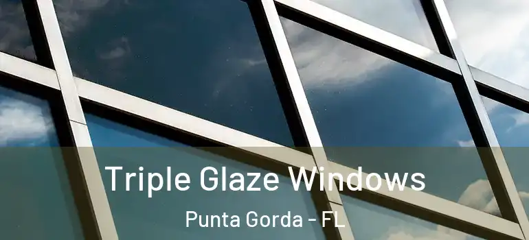  Triple Glaze Windows Punta Gorda - FL